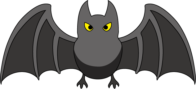 No04コウモリイラスト