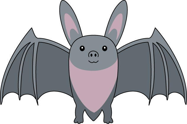 No07コウモリイラスト
