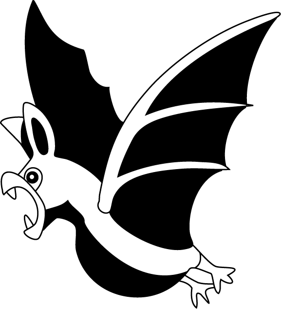 No01コウモリイラスト