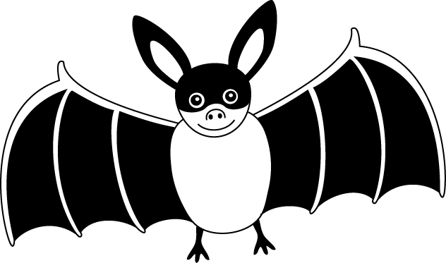 No02コウモリイラスト