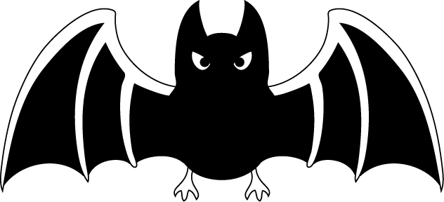 No04コウモリイラスト