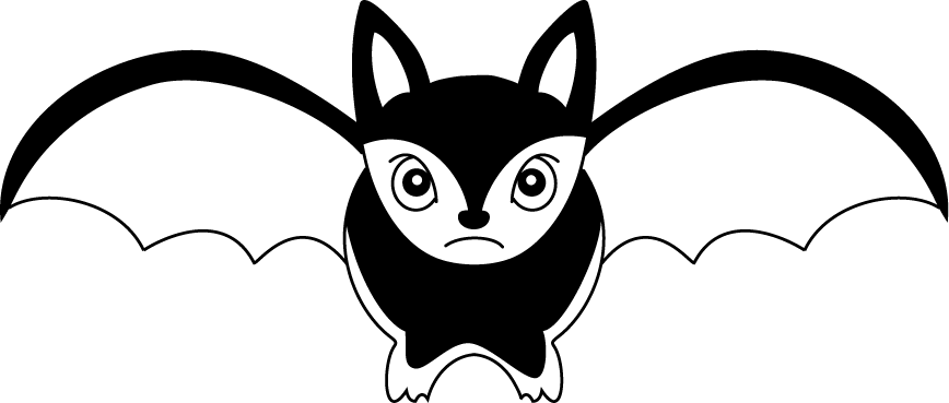 No05コウモリイラスト