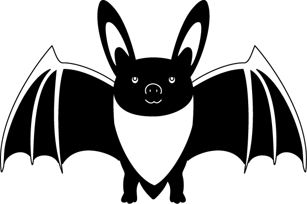 No07コウモリイラスト