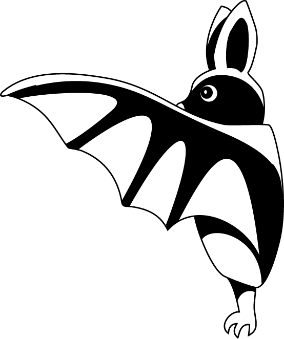 No08コウモリイラスト