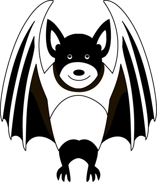 No10コウモリイラスト
