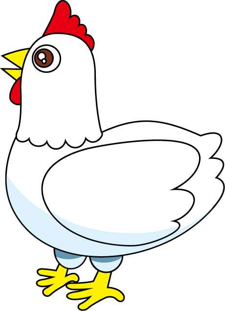 No01ニワトリイラスト