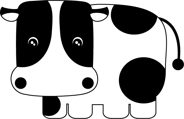 No12牛イラスト