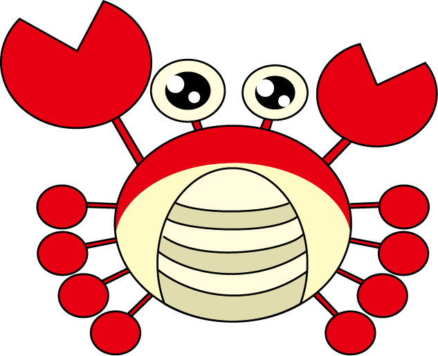 No01カニイラスト