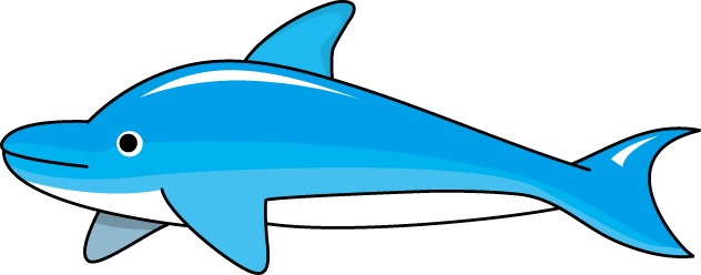 No06イルカイラスト