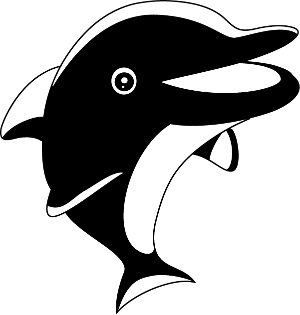No07イルカイラスト