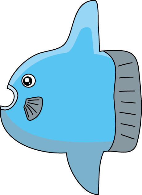 No02マンボウイラスト