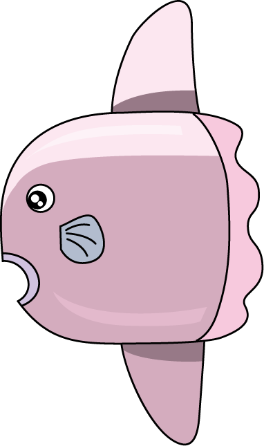 No06マンボウイラスト