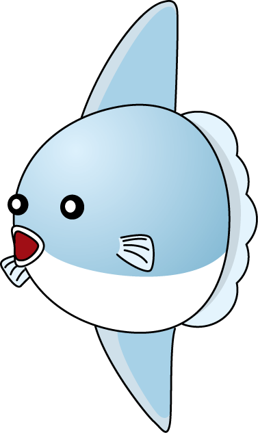 No09マンボウイラスト