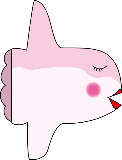 No10マンボウイラスト