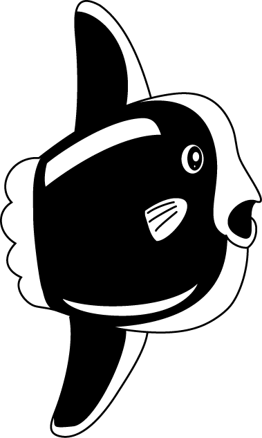 No03マンボウイラスト