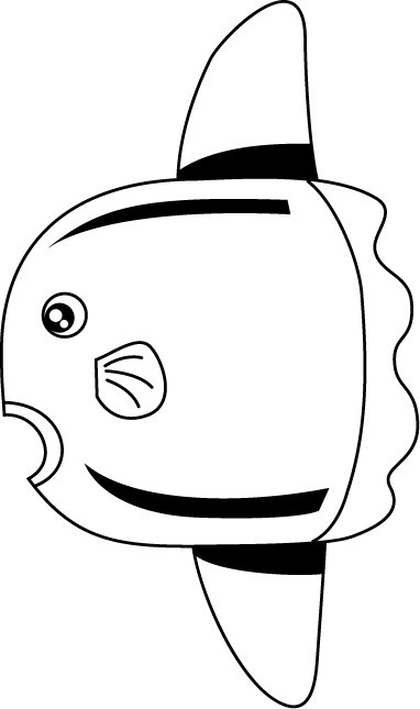 No06マンボウイラスト