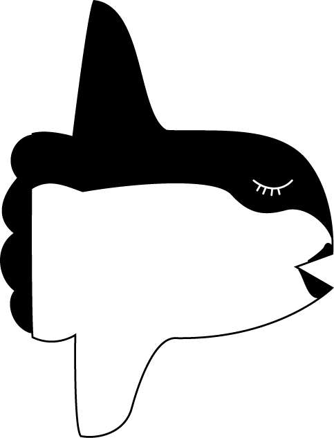 No10マンボウイラスト