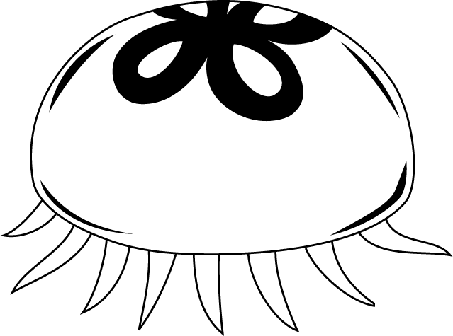 No02クラゲイラスト