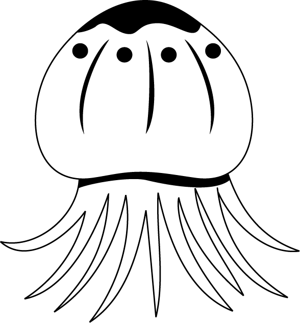 No04クラゲイラスト