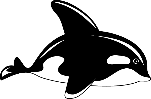 No03シャチイラスト