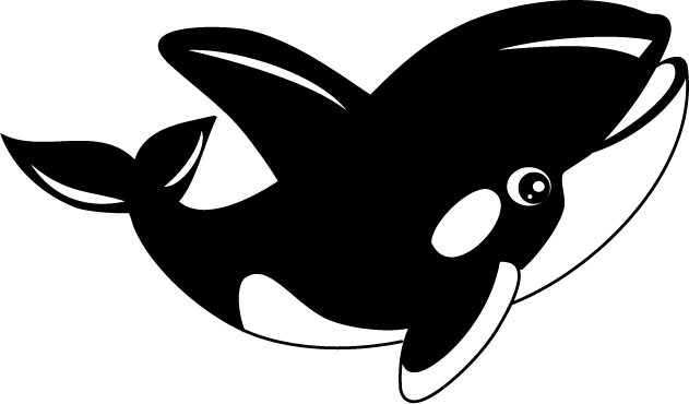 No04シャチイラスト