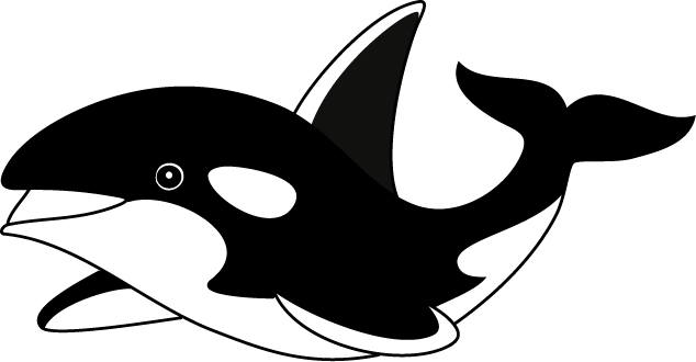 No05シャチイラスト