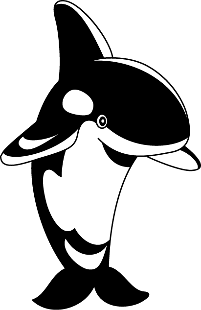 No09シャチイラスト
