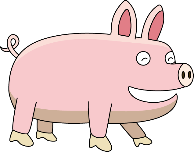 No01ブタイラスト