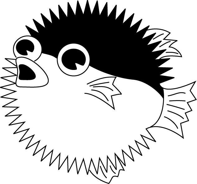 No10フグイラスト