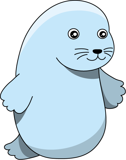 No02アザラシイラスト