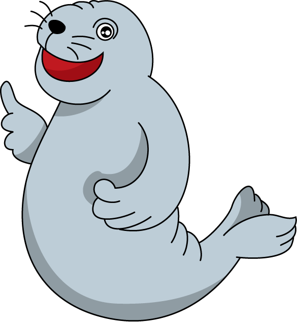 No05アザラシイラスト