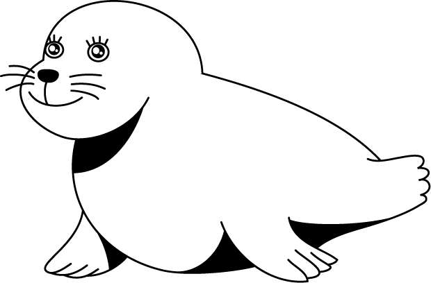 No10アザラシイラスト