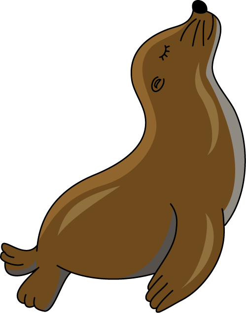 No01アシカイラスト