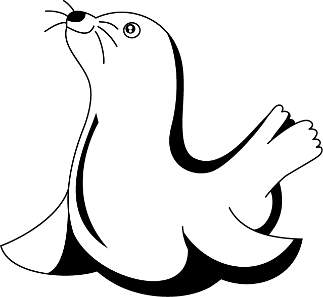 No02アシカイラスト