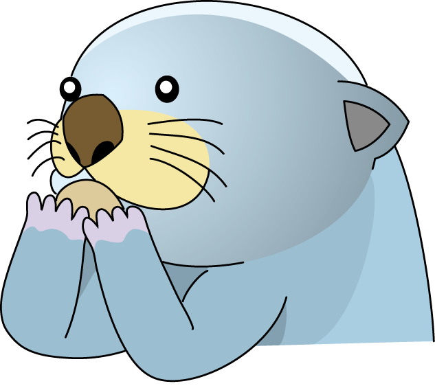 No08ラッコイラスト