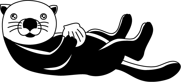 No01ラッコイラスト