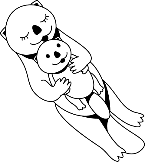 No10ラッコイラスト