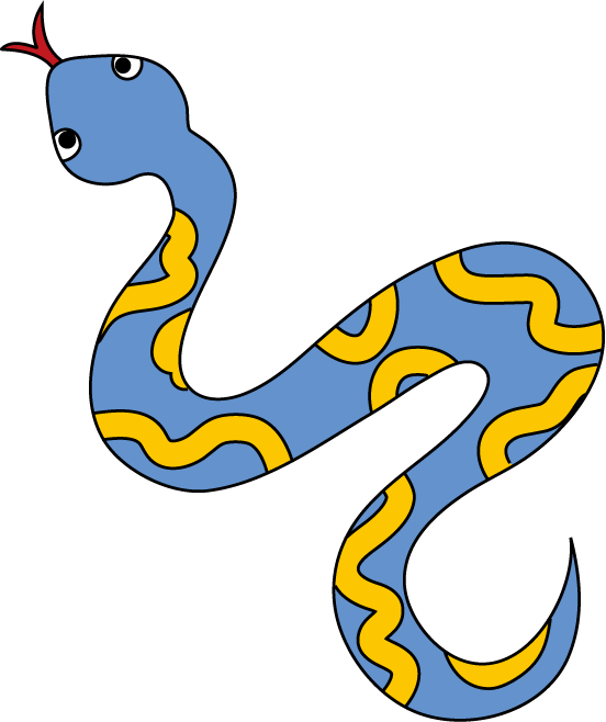 No15ヘビイラスト