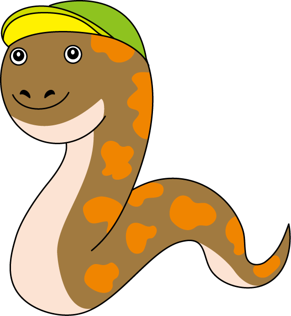 No19ヘビイラスト
