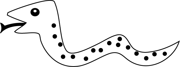 No04ヘビイラスト