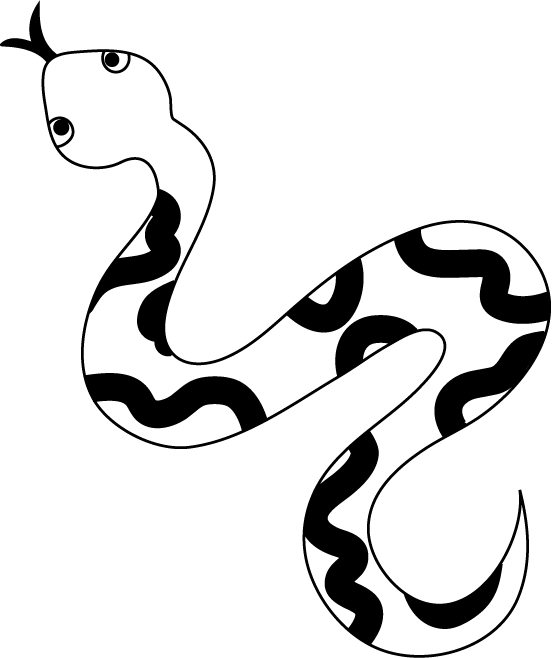 No15ヘビイラスト