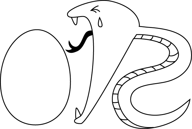 No20ヘビイラスト