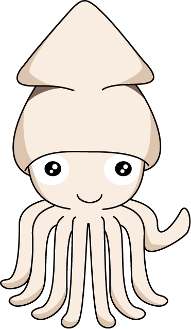 No01イカイラスト