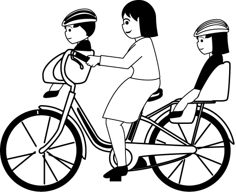 自転車-08イラスト