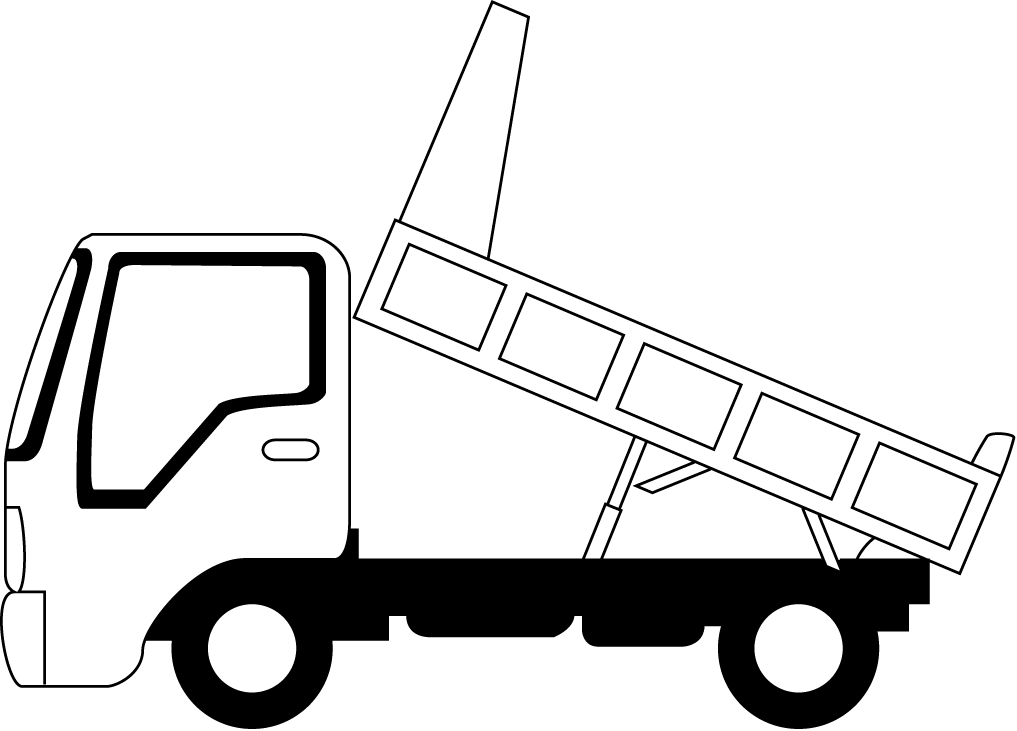 トラック-11イラスト