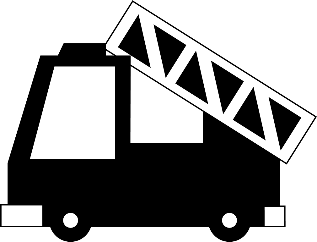 クルマNo09消防車イラスト