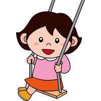 ブランコのイラスト