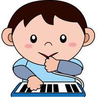 鍵盤ハーモニカのイラスト