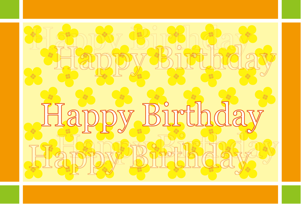 誕生日カード-07イラスト