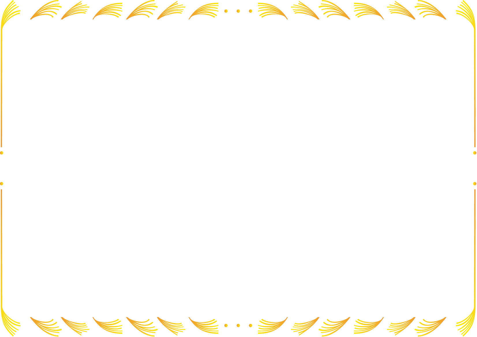 秋冬の花の飾り枠07-すすきイラスト